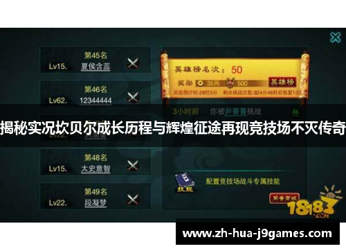 揭秘实况坎贝尔成长历程与辉煌征途再现竞技场不灭传奇 揭秘实况坎贝尔成长历程与辉煌征途再现竞技场不灭传奇