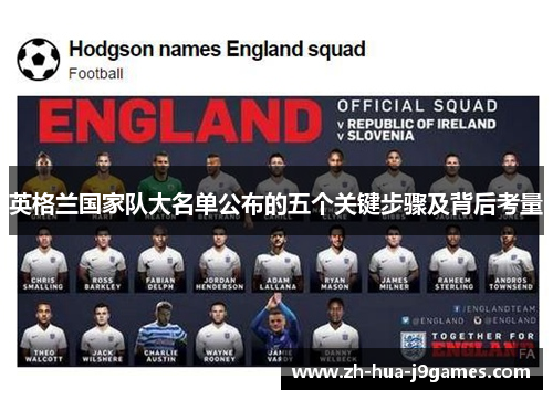 英格兰国家队大名单公布的五个关键步骤及背后考量 英格兰国家队大名单公布的五个关键步骤及背后考量